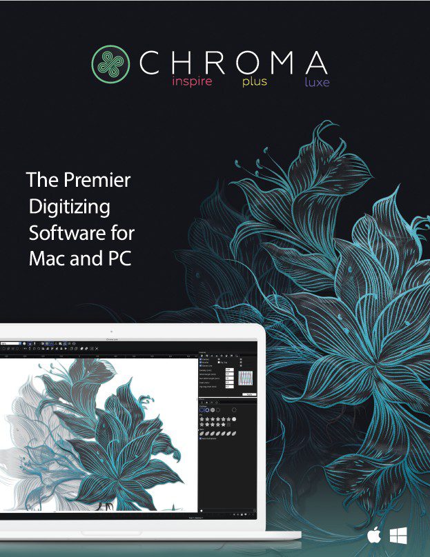 Chroma Embroidery Digitising Software